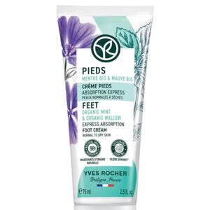 Yves Rocher Organic Mint Foot Cream